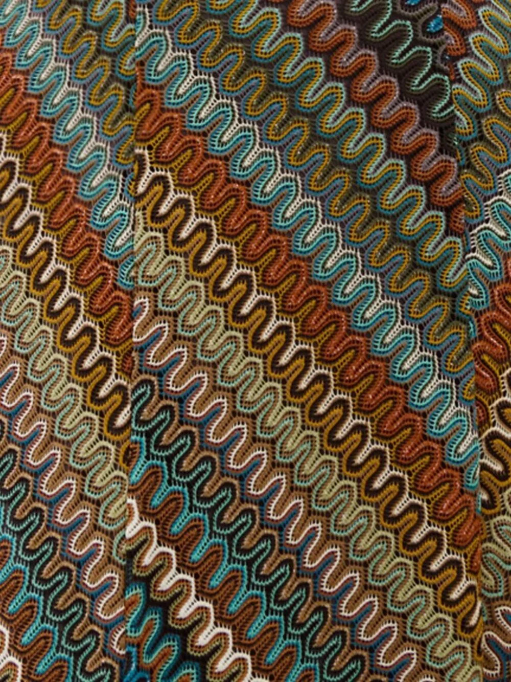 Multicolor Boho Women's Patterned Maxi Dress - Picture 7 of 7